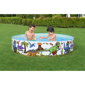 Basen Fill N Fun Pool Dinozaury BESTWAY